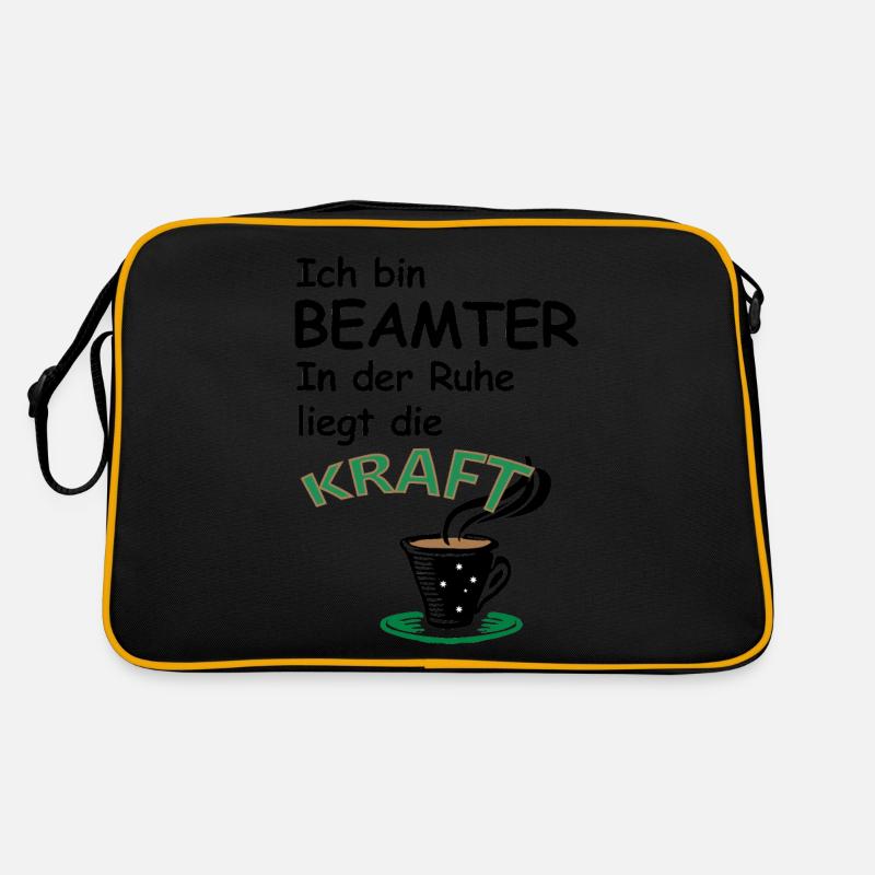 Beamter, öffentlicher Dienst, Beamte Geschenk Retro Tasche