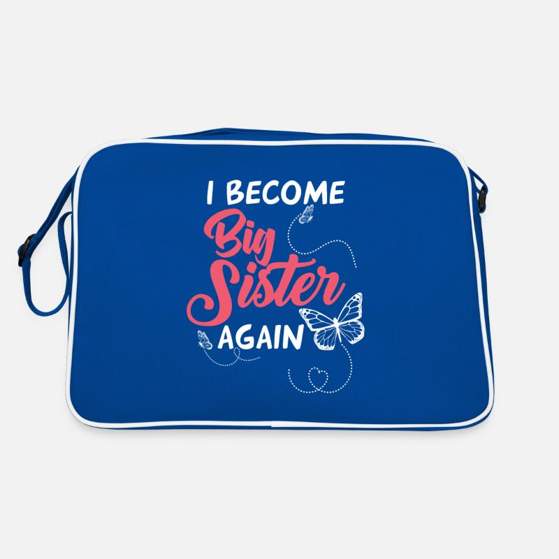 I'm going to be big sister again Retro Bag