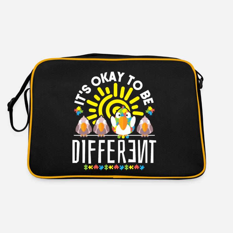 Autism Awareness Retro Bag