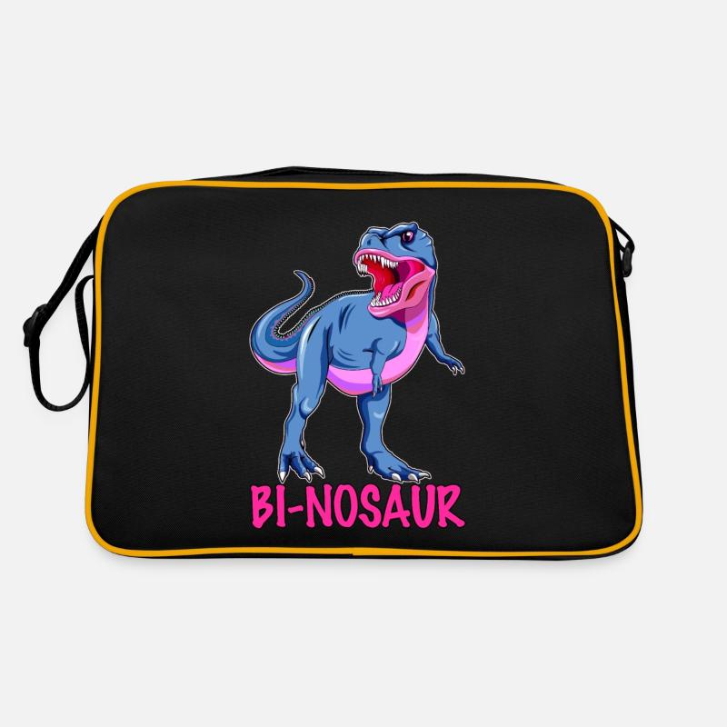 Binosaur - Pride Month Bisexual Retro Bag