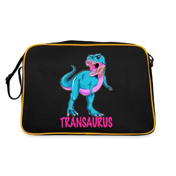 LGBTQ Transgender - Transgender - Retro Bag - black/gold - Back