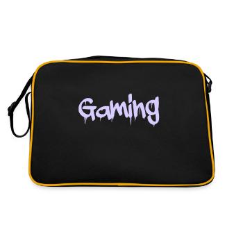 jeux - Sac Retro - noir/or - Dos