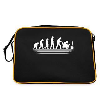 Gamer PC games gaming consoles gamble Evolution - Retro Bag - black/gold - Back