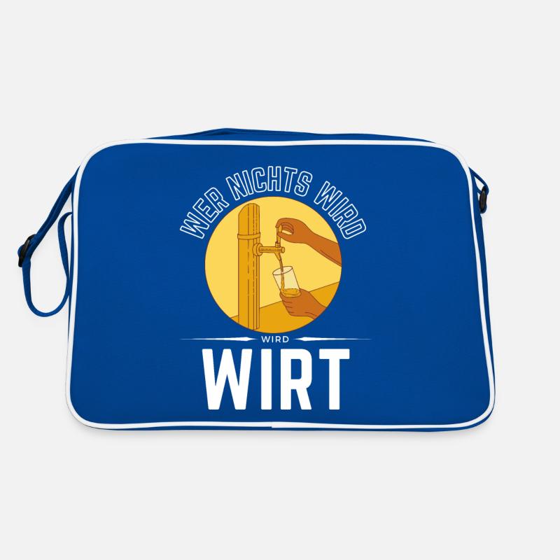 WER NICHTS WIRD - WIRD WIRT! Retro Tasche