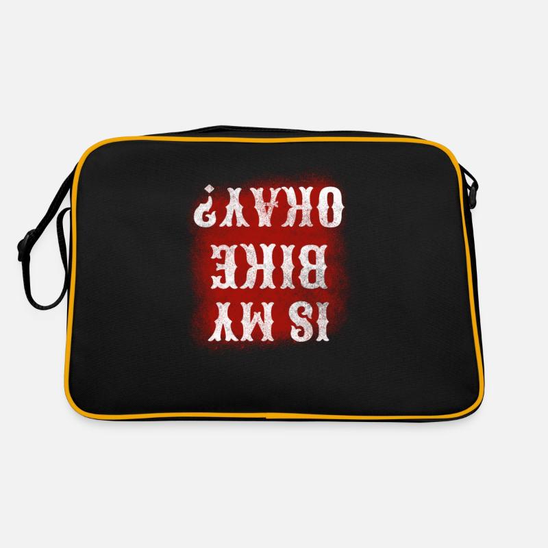 Motorrad Biker Retro Tasche