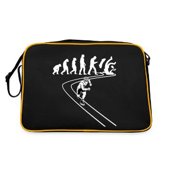 Inline Skating Roller skater Inline Skater - Retro Bag - black/gold - Back