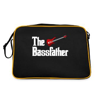 Bassist - Sac Retro - noir/or - Dos