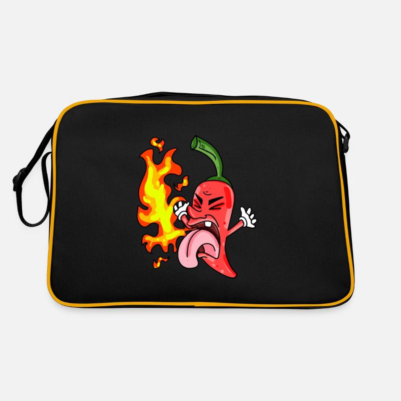 Funny Chili pepper - Peperoni Retro Bag