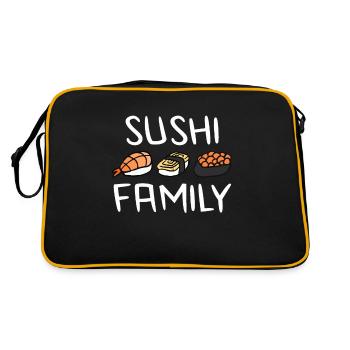 Sushi - Sac Retro - noir/or - Dos