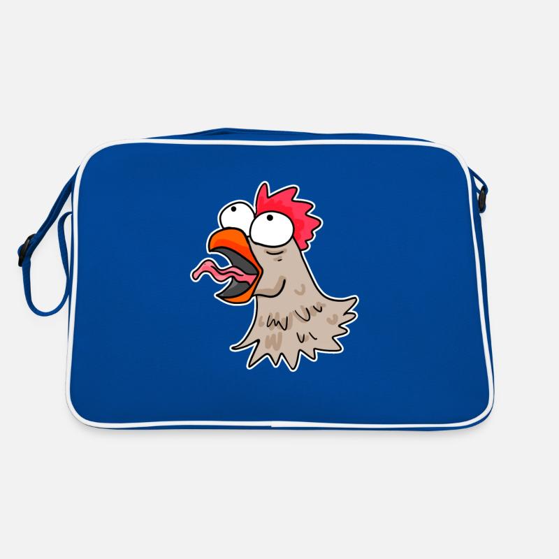 Chicken head chicken Retro Bag