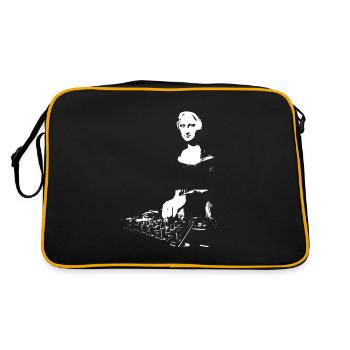 DJ Mona Lisa Mixer - Sac Retro - noir/or - Dos