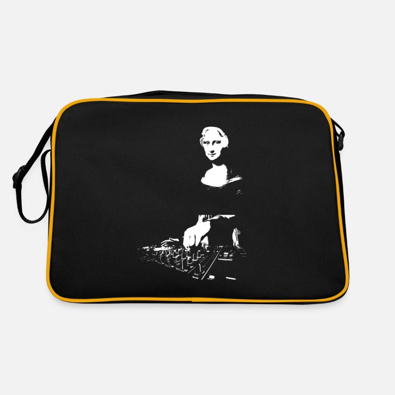 DJ Mona Lisa Mixer - Sac Retro - noir/or