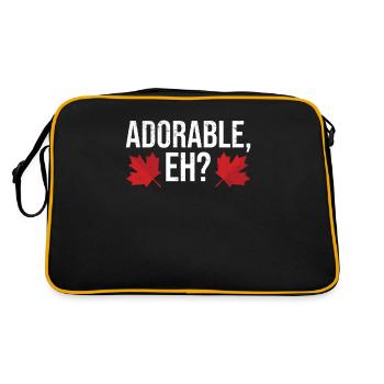 Canada Canada Canada Feuille d’érable Canada - Sac Retro - noir/or - Dos