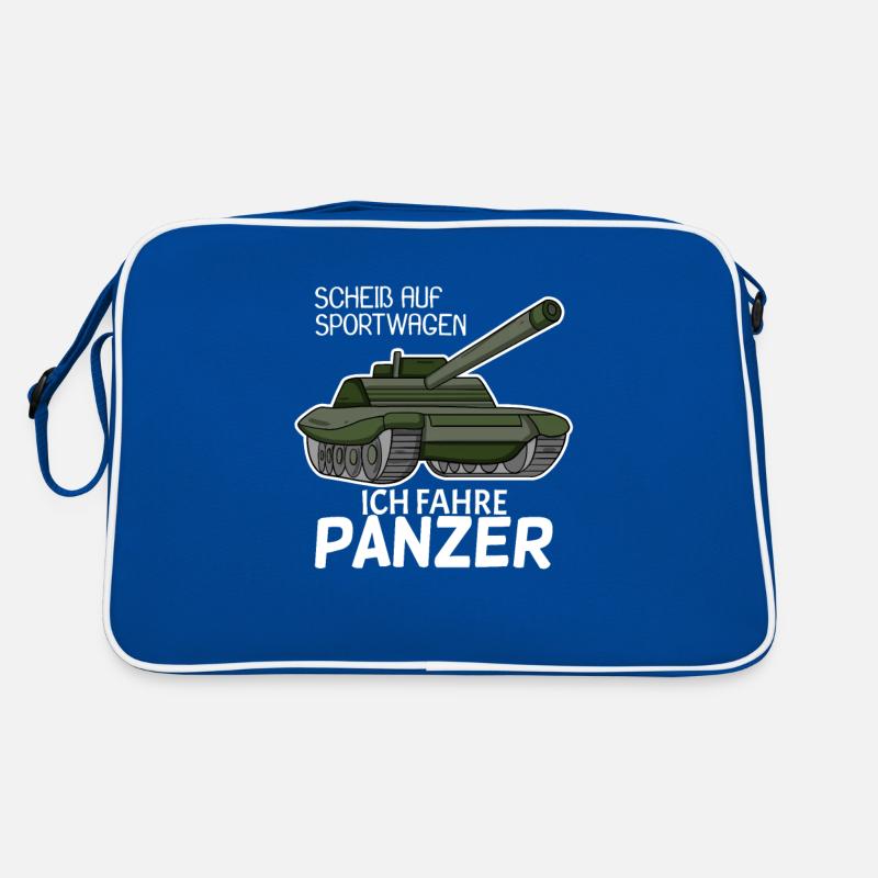 Panzer Militär Geschenk Retro Tasche