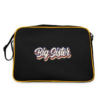 Big Sister Vintage Colors - Sac Retro - noir/or - Dos