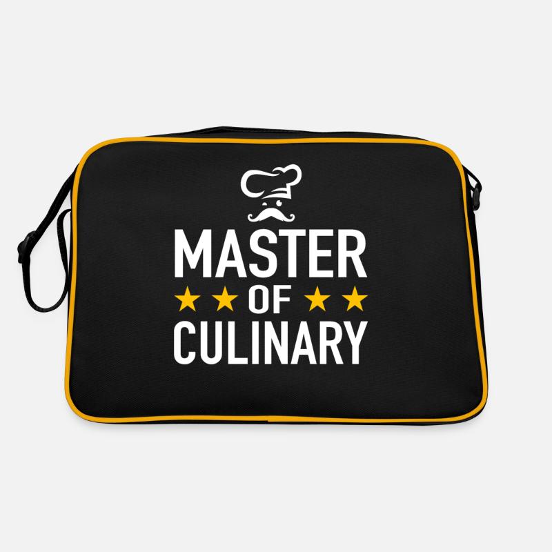 Master of Culinary Chef Chef Chef Chef Hat Retro Bag