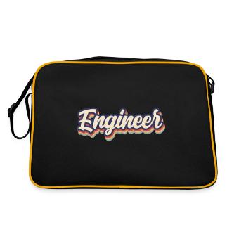 Engineer Vintage Colors - Sac Retro - noir/or - Dos