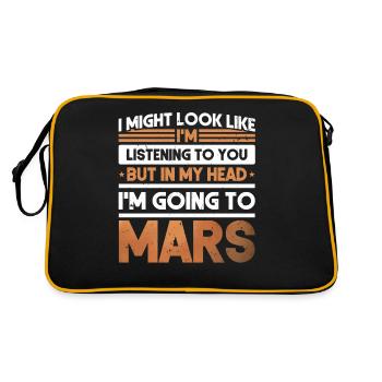 Mars - Sac Retro - noir/or - Dos