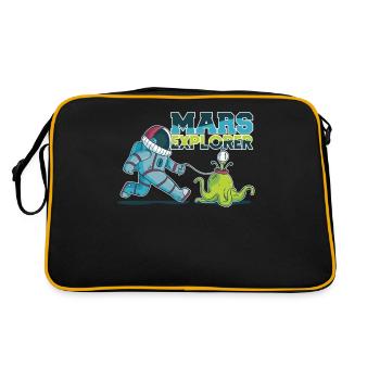 Mars - Sac Retro - noir/or - Dos