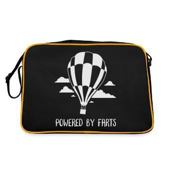 Ballons ballons cadeau - Sac Retro - noir/or - Dos
