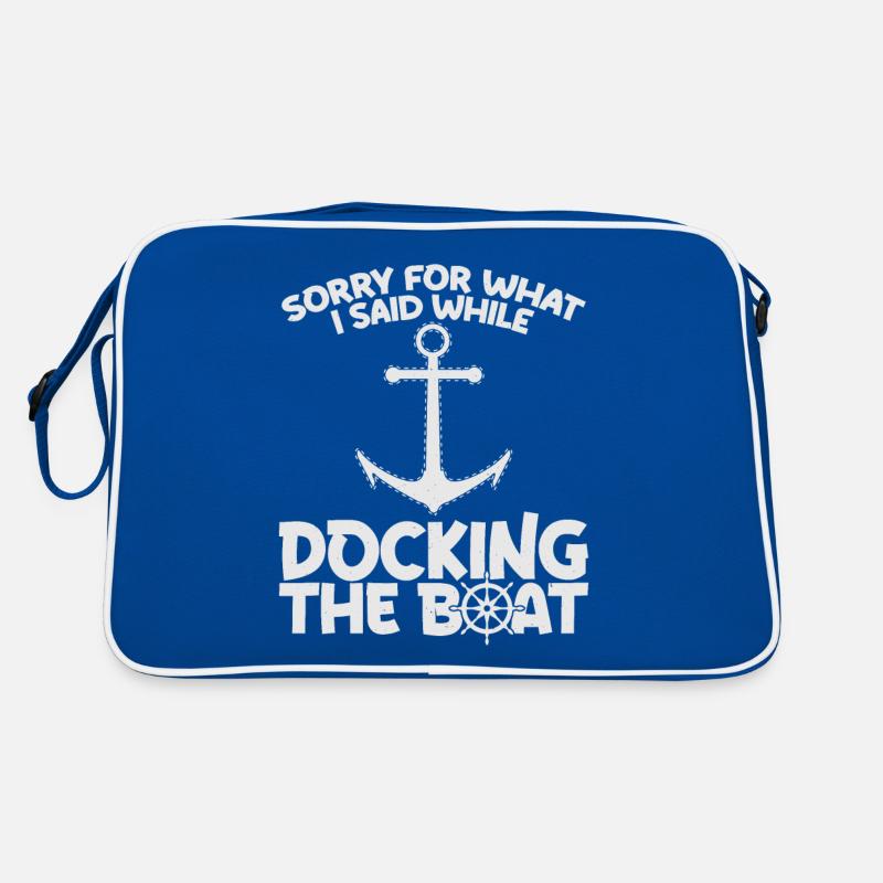Ship Skipper Captain Retro Bag