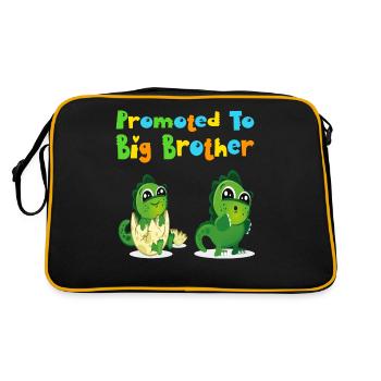 Montée au grand frère - Sac Retro - noir/or - Dos