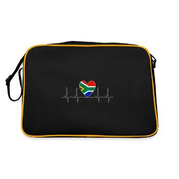 Heartbeat South Africa Heartbeat - Retro Bag - black/gold - Back