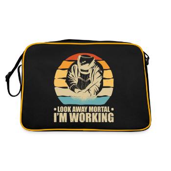 Souder plus - Sac Retro - noir/or - Dos