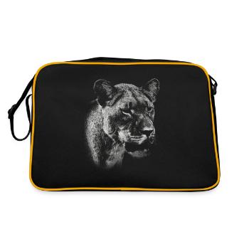 Tigre - Sac Retro - noir/or - Dos