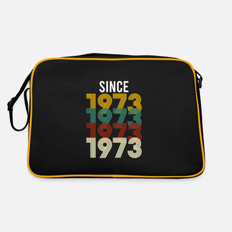 Vintage Since 1973 Anniversaire Année de naissance Sac Retro