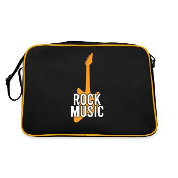 Rock Music - Sac Retro - noir/or - Dos