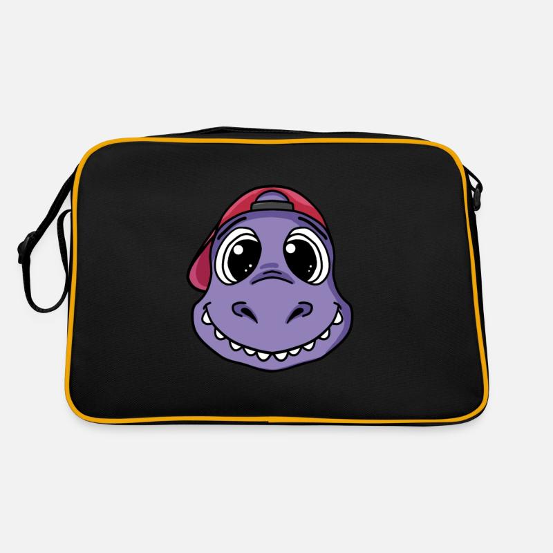 Dinosaurier Retro Tasche