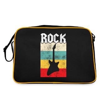 rock - Retro Bag - black/gold - Back