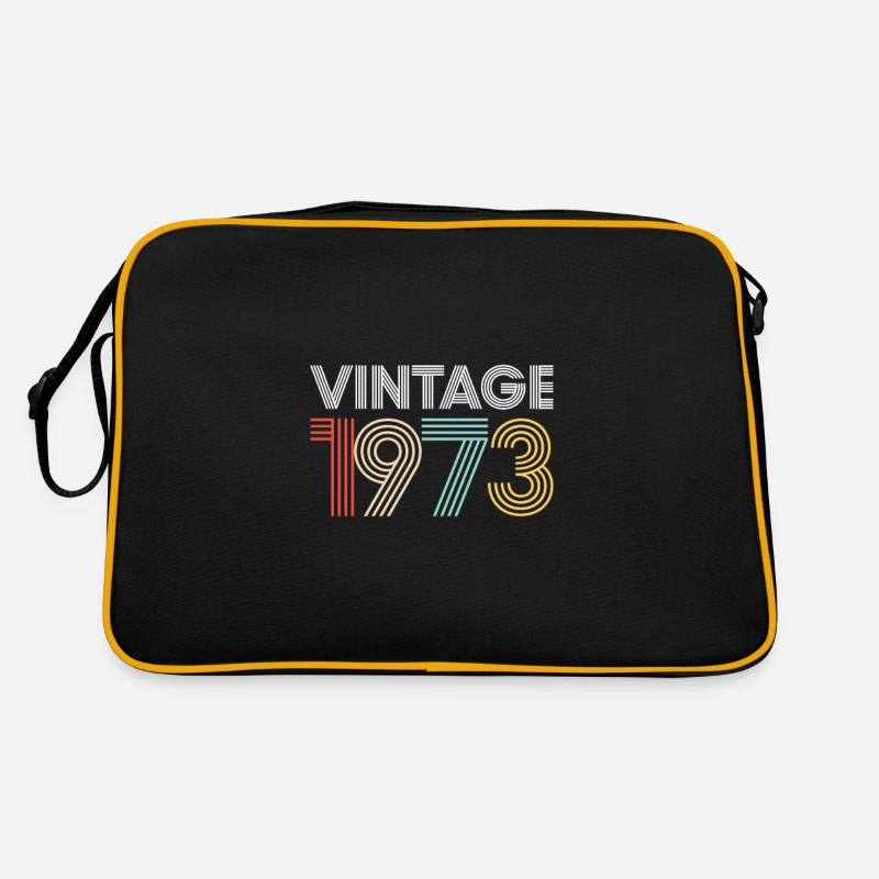 Vintage 1973 Geburtstag Retro Tasche