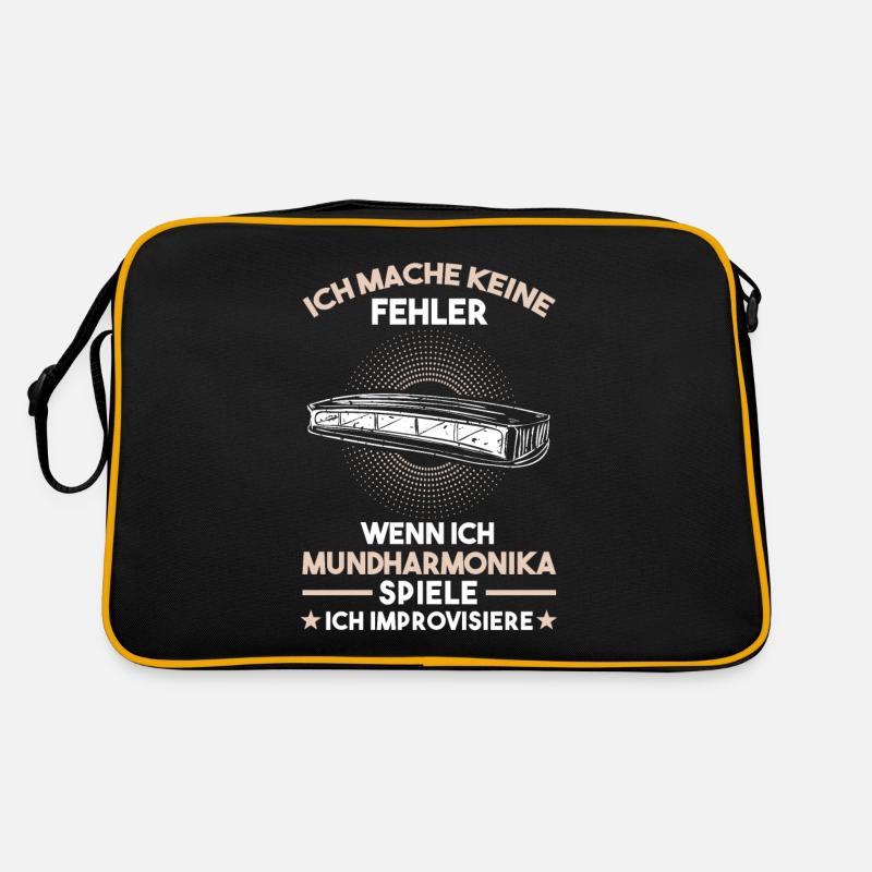 Mundharmonika Musikinstrument Harmonica Retro Tasche