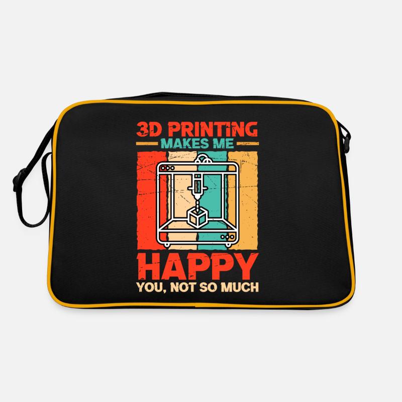 3d Imprimeur 3d Printer Printer cadeau Sac Retro
