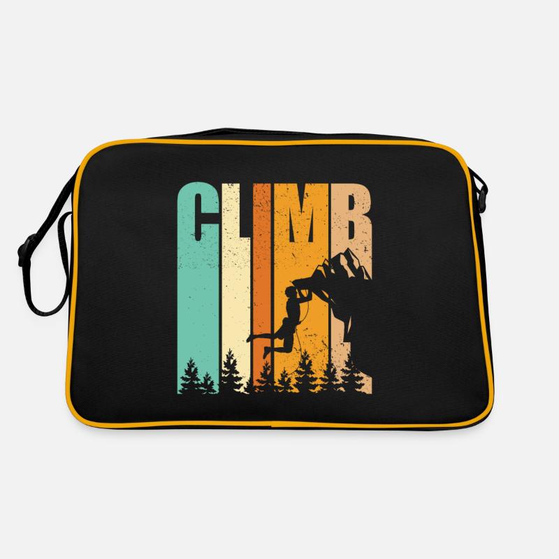 Cadeau grimpeur Boulderer grimper bouldern Sac Retro