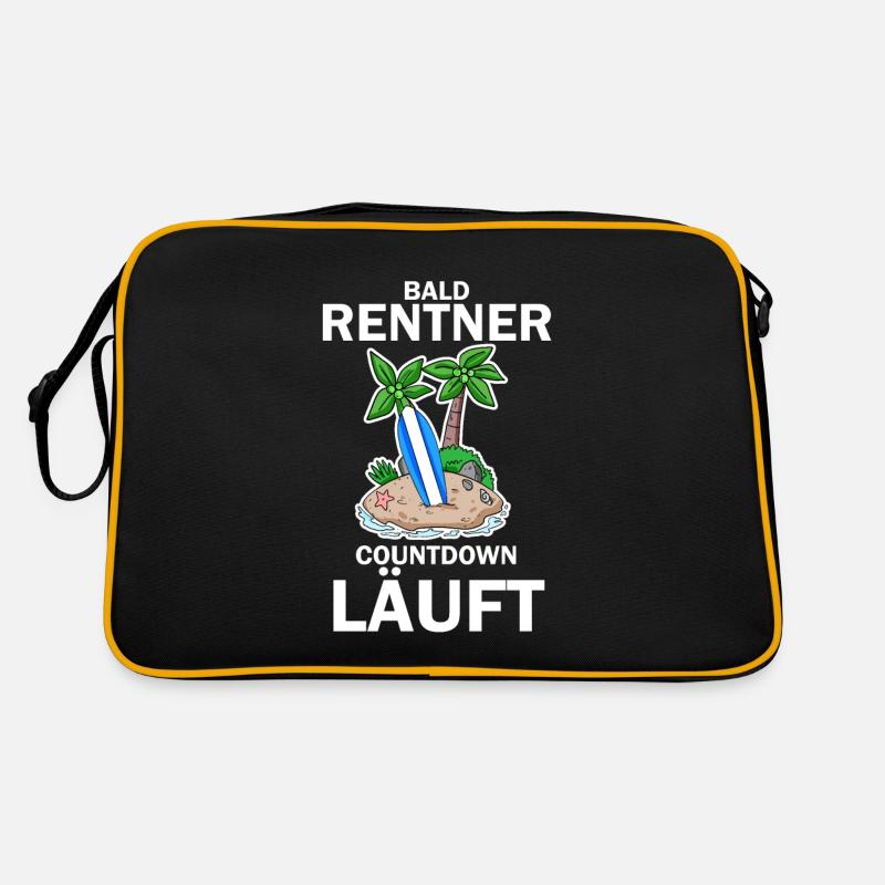 Rentner Countdown Retro Tasche