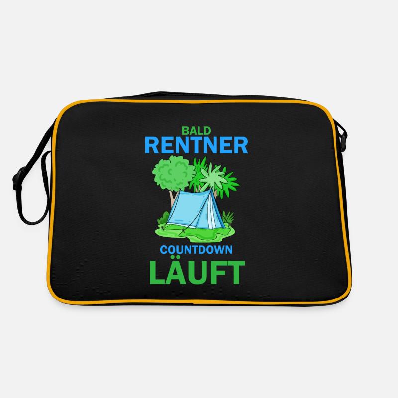 Rentner Countdown Retro Tasche