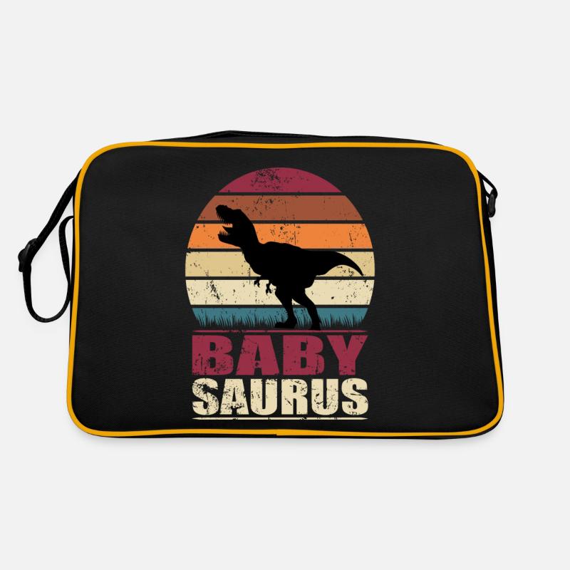 BébéSaurus dinosaure Bébé Dino naissance Sac Retro