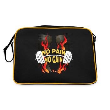 Haltérophilie Haltérophilie Powerlifting Bodybuilder - Sac Retro - noir/or - Dos