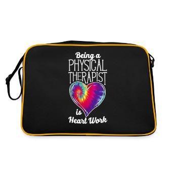 Physical Therapist Therapy - Retro Bag - black/gold - Back