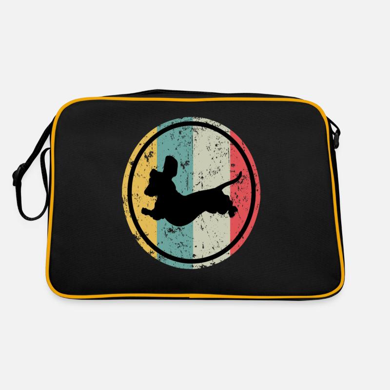 Teckel chien propriétaire de chien teckel chiot chien blaireau Sac Retro