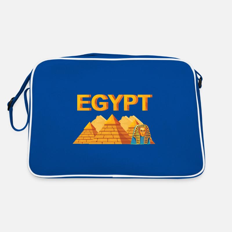 Ägyptische Pyramide Retro Tasche