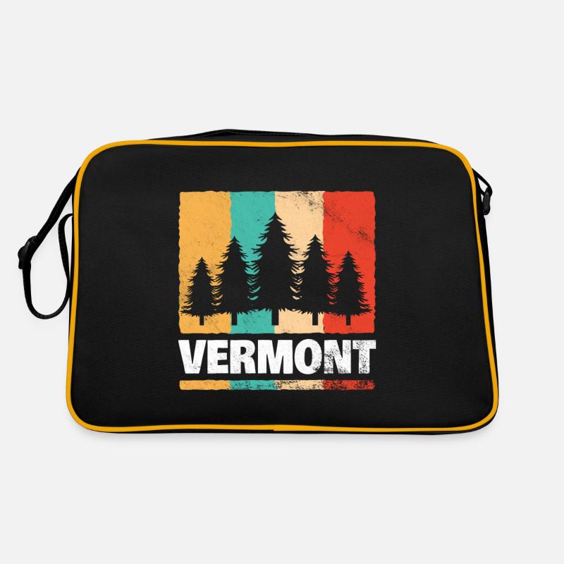 Vermont Forest Retro Retro Tasche