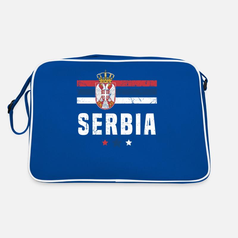 Serbie Drapeau serbe Sac Retro
