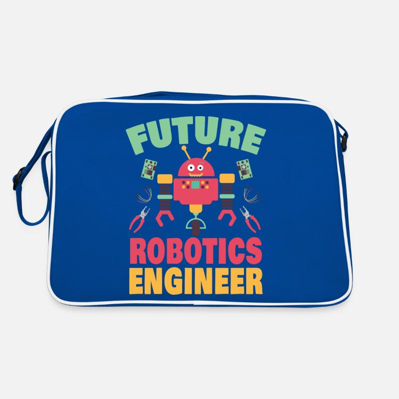 Future Robotics Engineer Robot Retro Bag