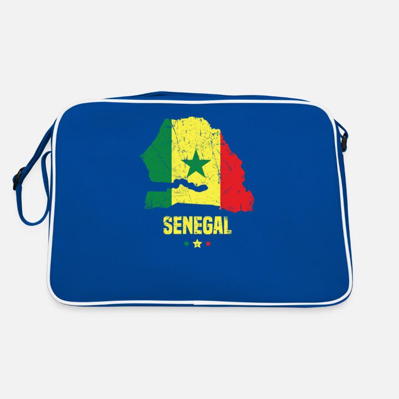 Sénégal Drapeau sénégalais Sac Retro