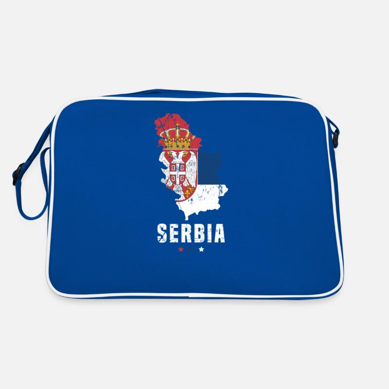 Serbie Drapeau serbe Sac Retro
