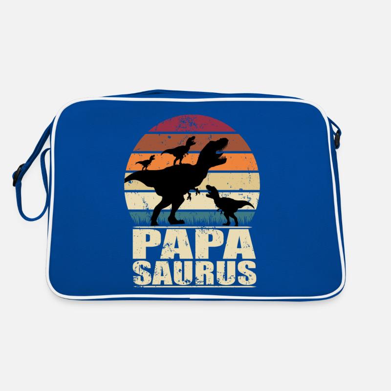 Papasaurus dinosaures Triplés Père Trex Dino Sac Retro